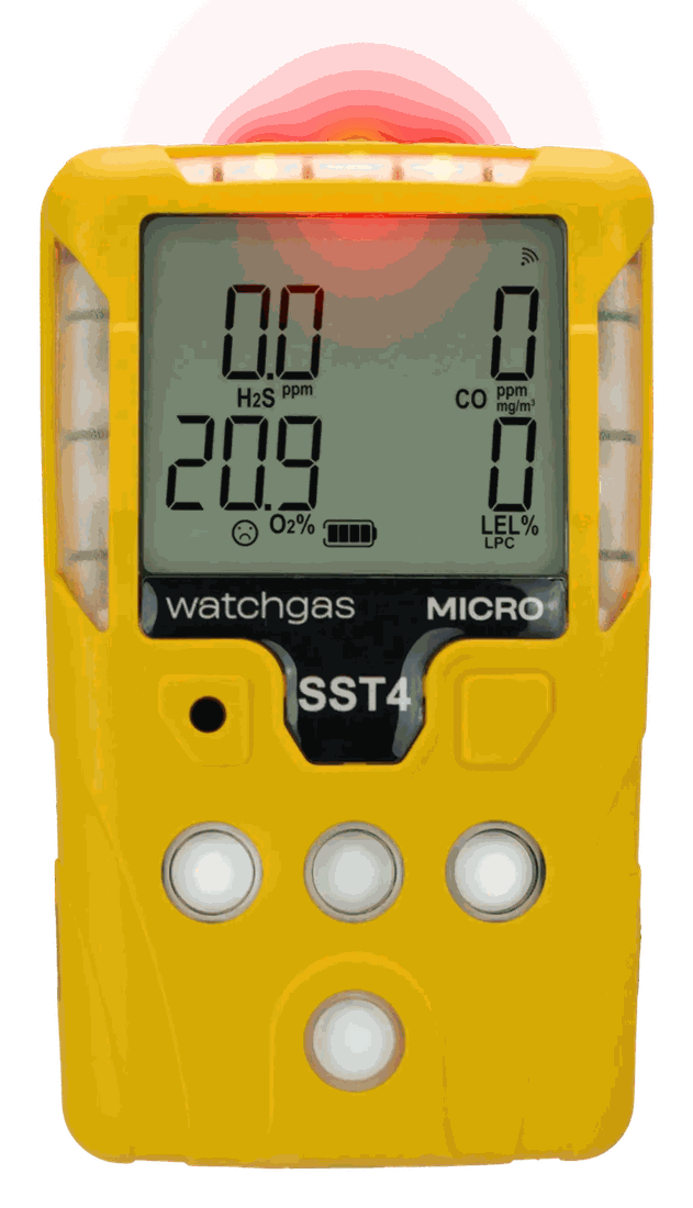 WatchGas SST4 Micro / Mini — detektor 4-gazowy (Solid State, IP65/68) — Detektory wielogazowe | SafeTech — 3