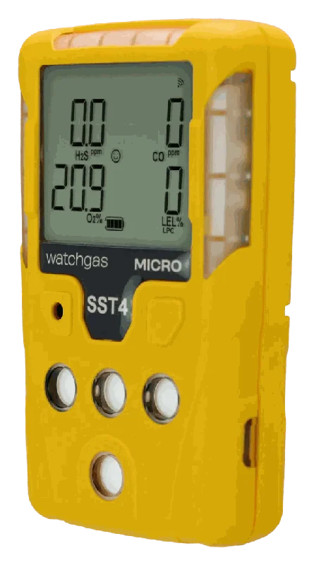 WatchGas SST4 Micro / Mini — detektor 4-gazowy (Solid State, IP65/68) — Detektory wielogazowe | SafeTech — 4