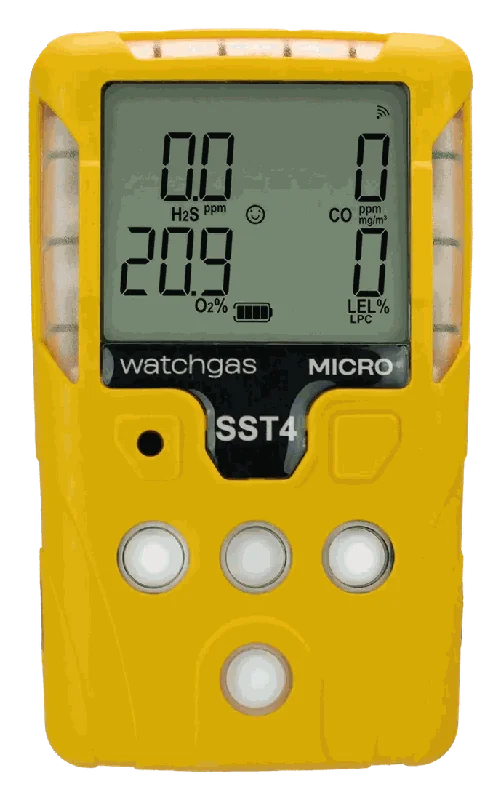 WatchGas SST4 Micro / Mini — 4-Gas-Messgerät (Solid State, IP65/68)