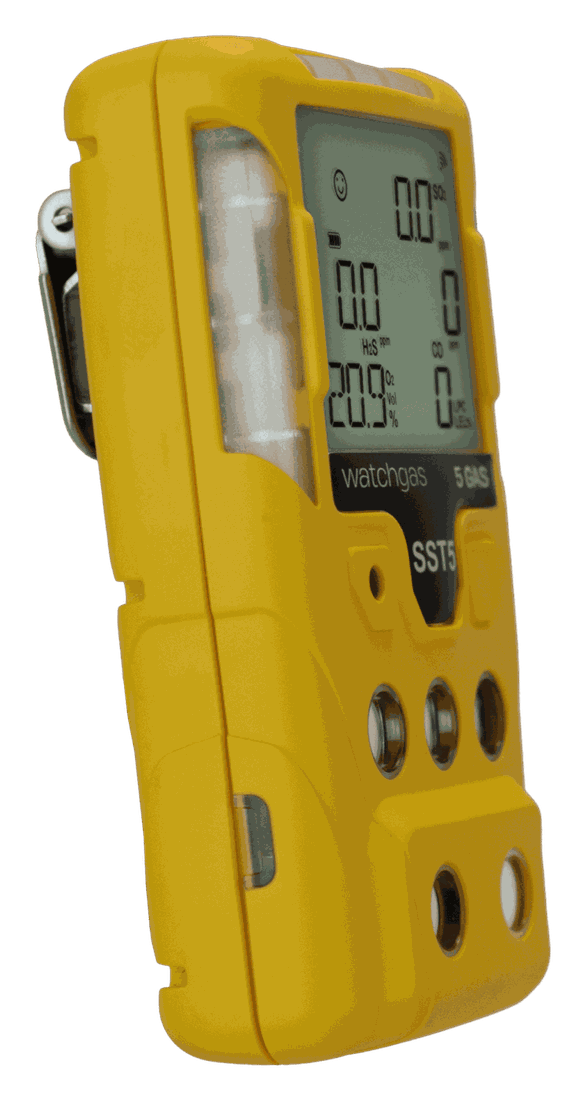 WatchGas SST5 — kompaktowy detektor wielogazowy (1–5 gazów) — Detektory wielogazowe | SafeTech — 2