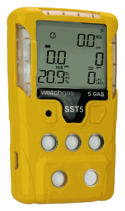 WatchGas SST5 — компактний багатогазовий детектор (1–5 газів) — Багатокомпонентні газоаналізатори | SafeTech — 4