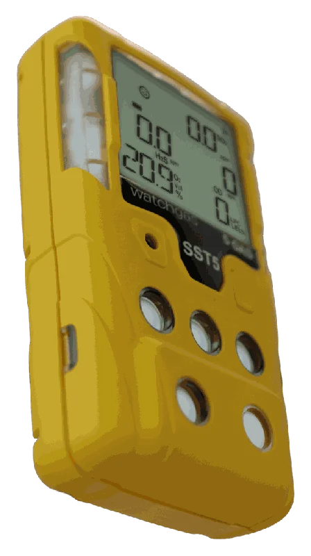 WatchGas SST5 — компактний багатогазовий детектор (1–5 газів) — Багатокомпонентні газоаналізатори | SafeTech — 5