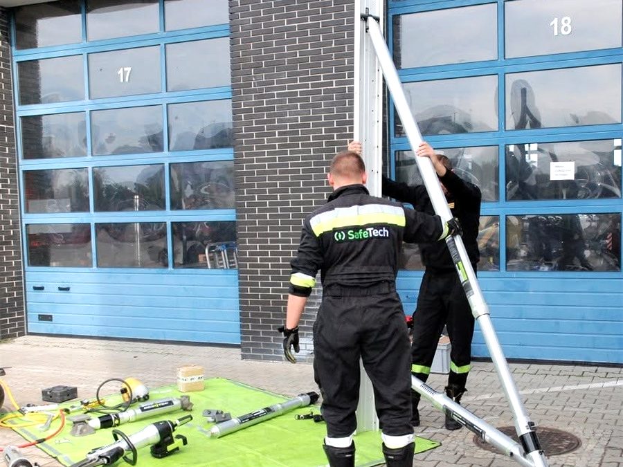 Ćwiczenia ze stabilizacji i podpierania konstrukcji
